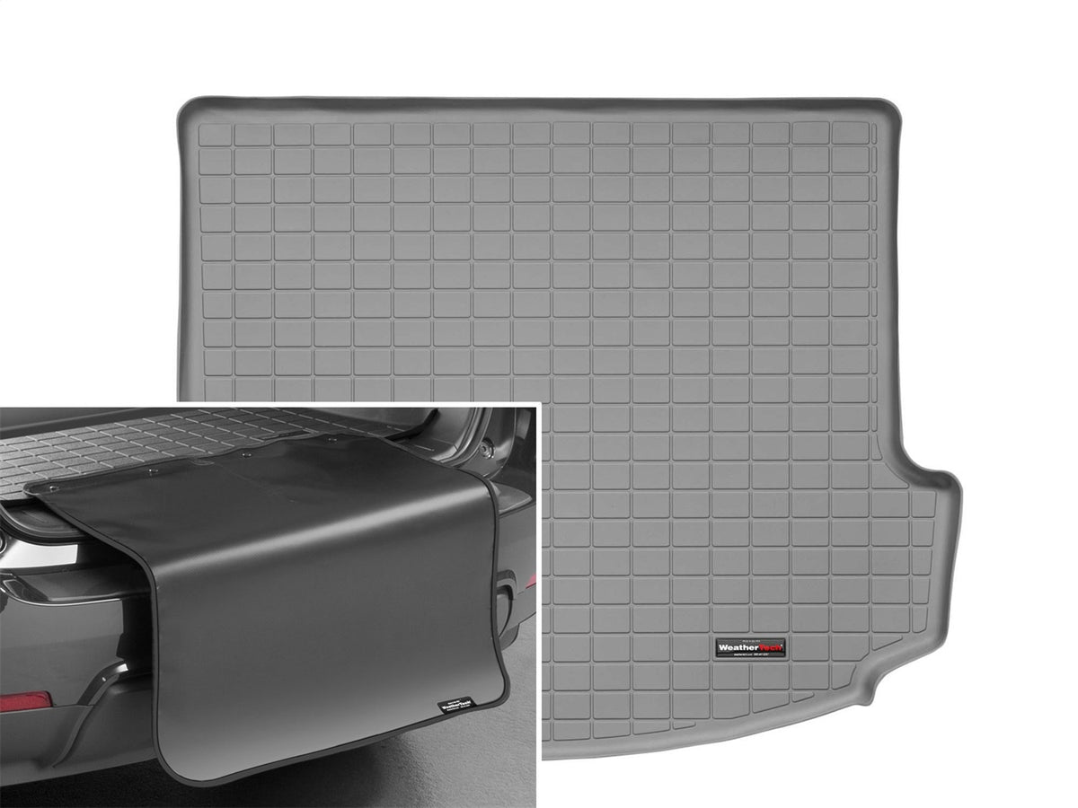Weathertech - Cargo Liner w/Bumper Protector - Gray Behind 2nd Row Seating 07-13 MDX - 42420SK