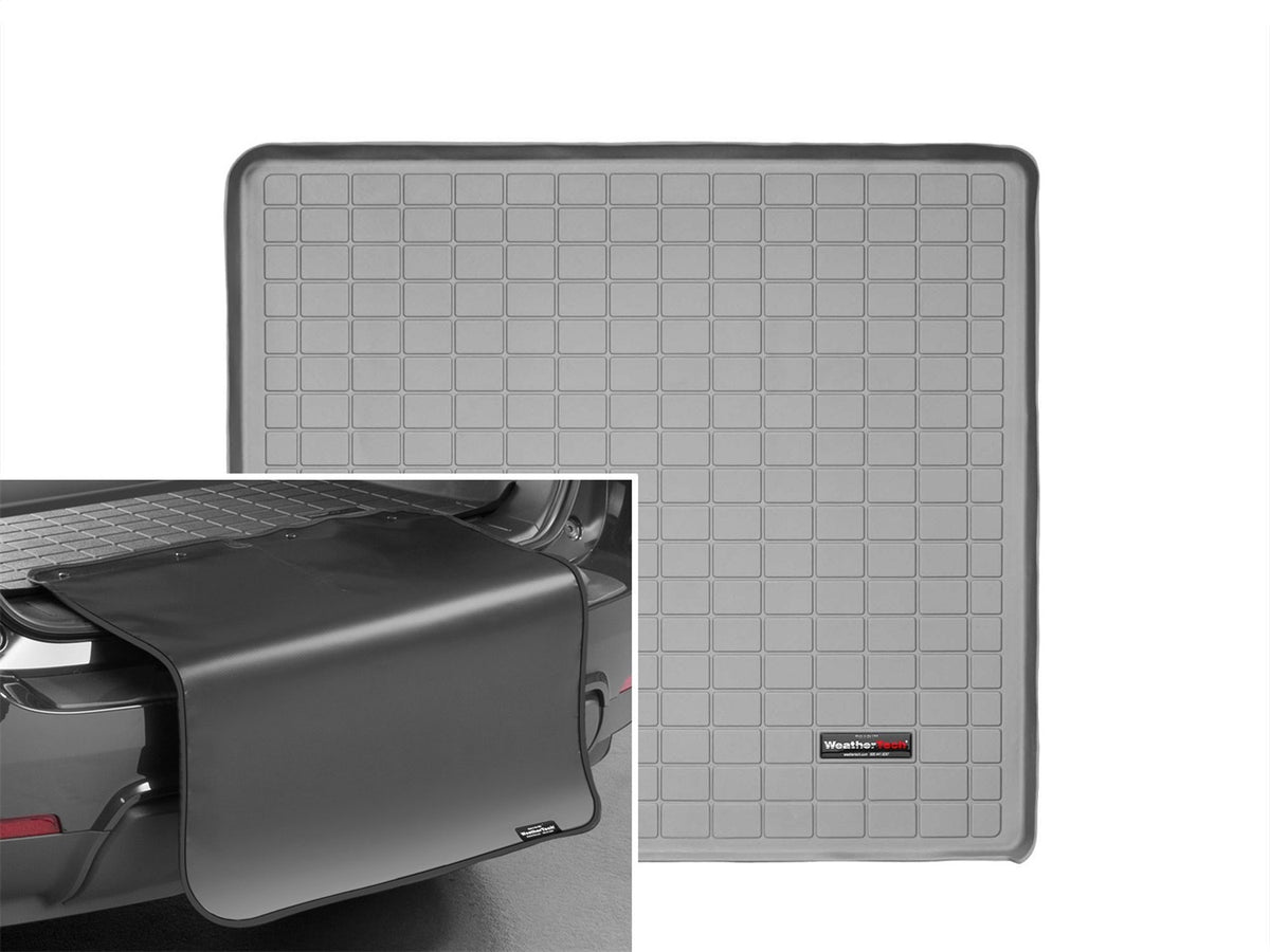 Weathertech - Cargo Liner w/Bumper Protector - Gray Behind 2nd Row Seating 10-24 4Runner - 42440SK