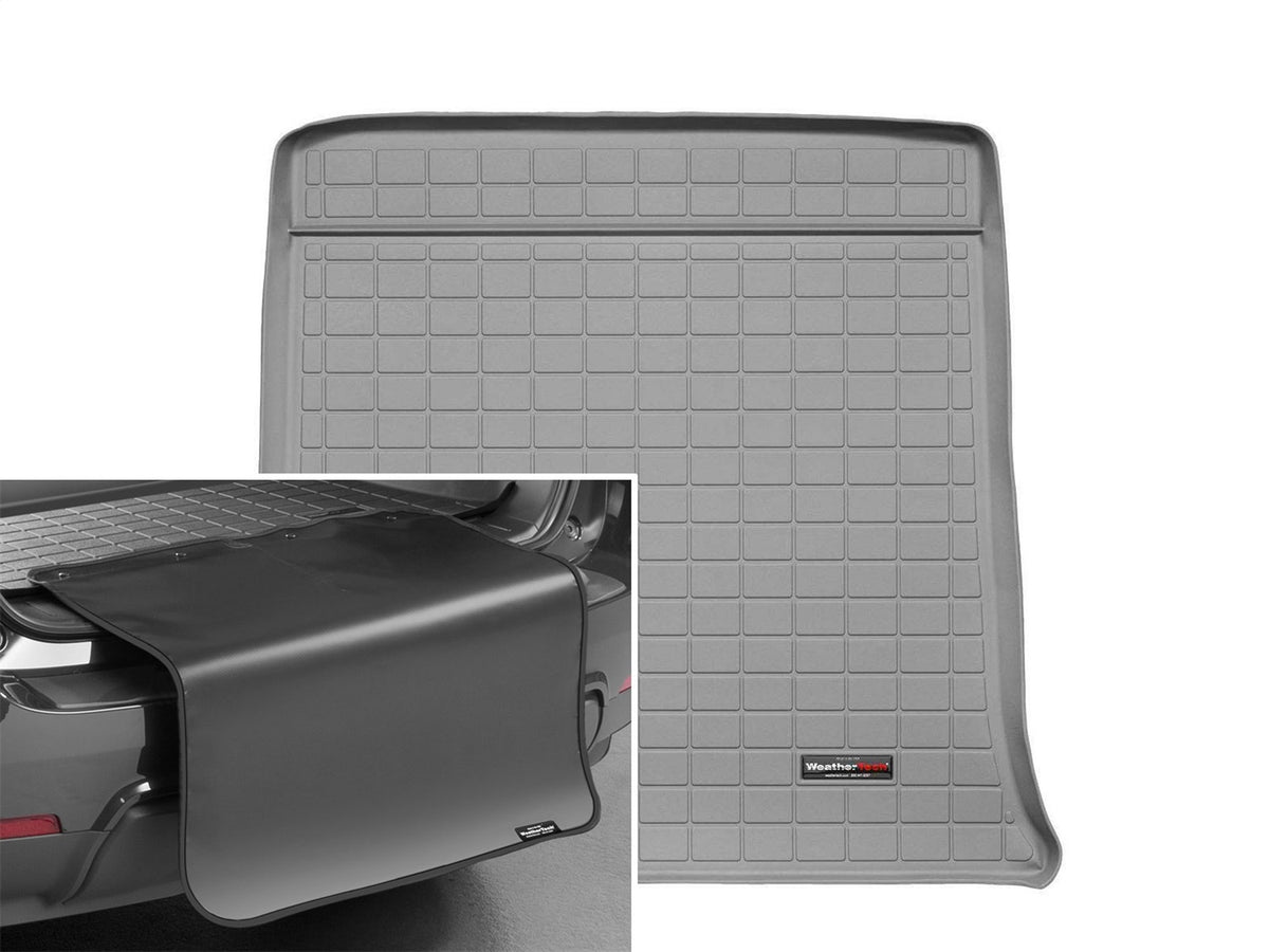 Weathertech - Cargo Liner w/Bumper Protector - Gray Behind 2nd Row Seating 10-17 Equinox / 10-17 Terrain - 42442SK