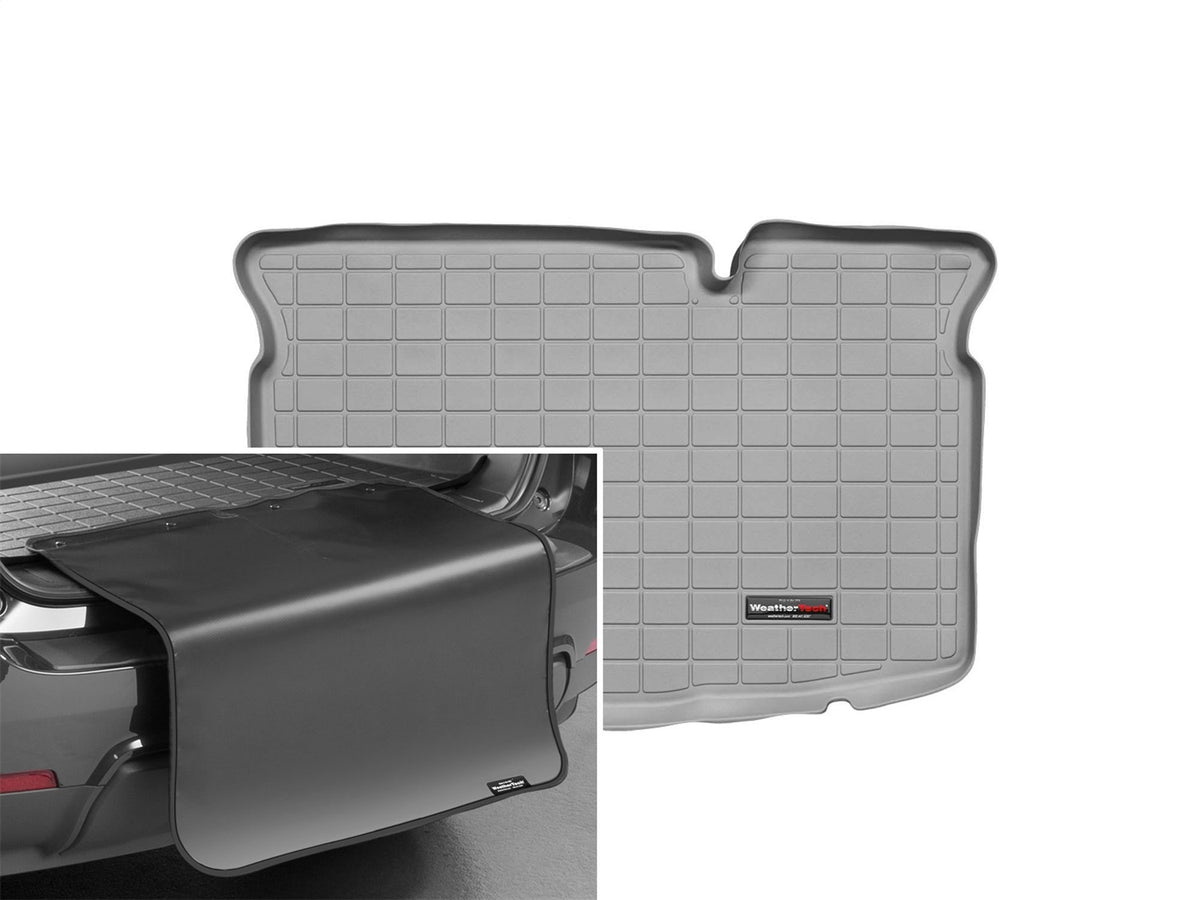 Weathertech - Cargo Liner w/Bumper Protector - Gray Behind 2nd Row Seating 11-14 2 - 42443SK