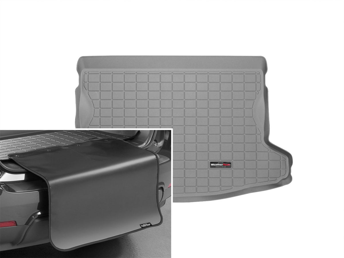 Weathertech - Cargo Liner w/Bumper Protector - Gray Behind 2nd Row Seating 16-17 Crosstrek / 12-16 Impreza - 42551SK