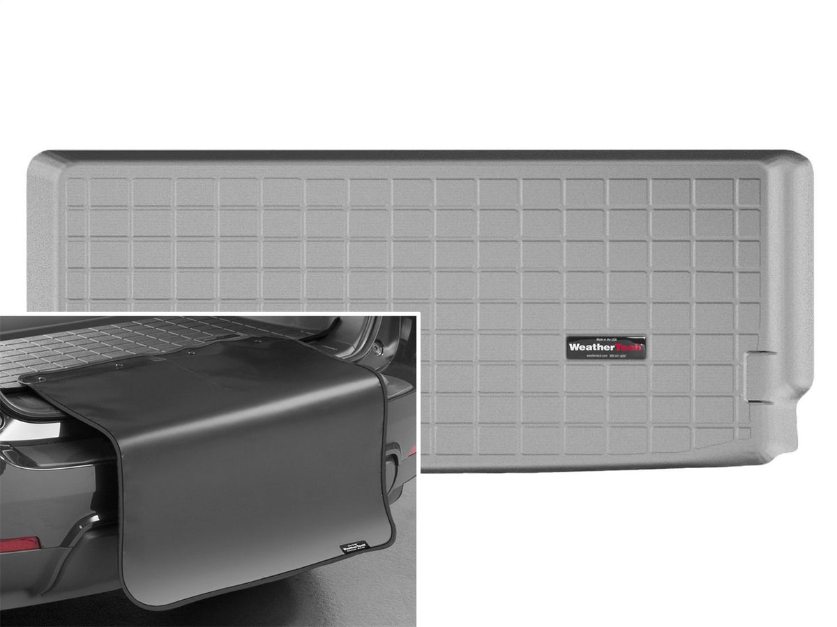 Weathertech - Cargo Liner w/Bumper Protector - Gray Behind 3rd Row Seating 14-20 MDX - 42665SK