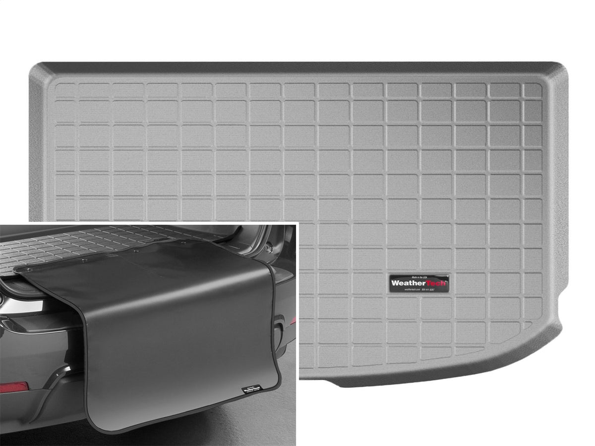 Weathertech - Cargo Liner w/Bumper Protector - Gray Behind 2nd Row Seating 14-19 Soul - 42681SK