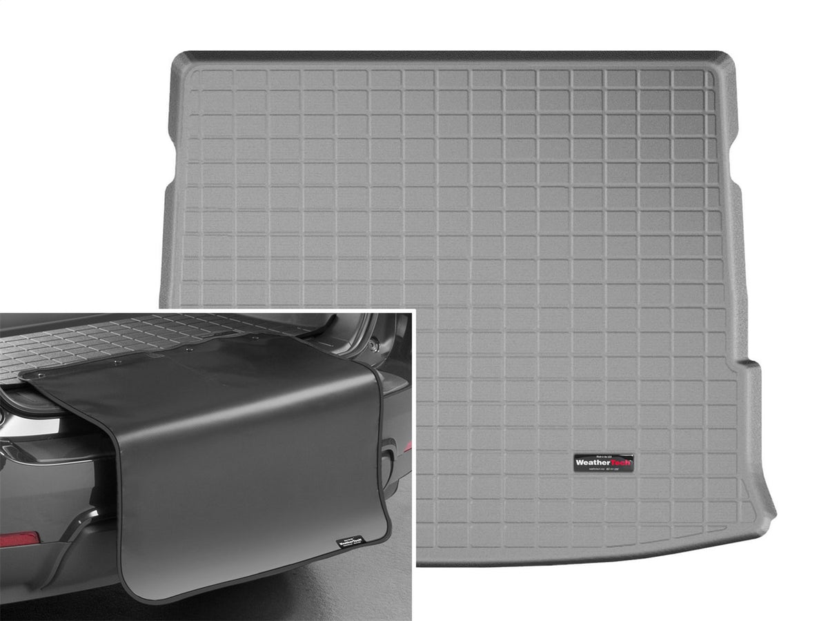 Weathertech - Cargo Liner w/Bumper Protector - Gray Behind 2nd Row Seating 14-19 Highlander - 42692SK