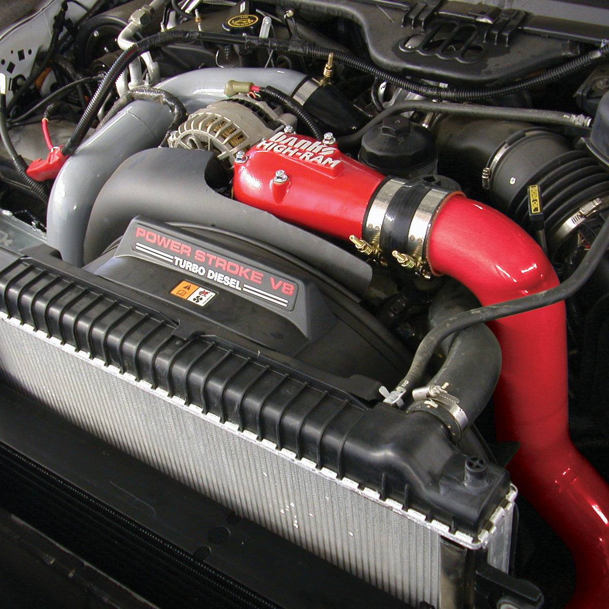 Banks Power 05-07 Ford 6.0L Stock-Intercooler High-Ram Air Intake System - 42751