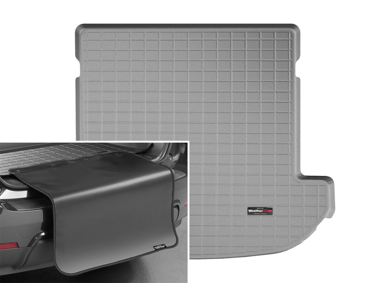 Weathertech - Cargo Liner w/Bumper Protector - Gray Behind 2nd Row Seating 16-20 Sorento - 42766SK