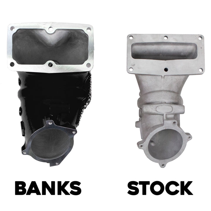 Banks Power 2007.5-2012 Ram 6.7L Monster-Ram Intake System Gen-2 w/Fuel Line - Black w/Heater System - 42797-B