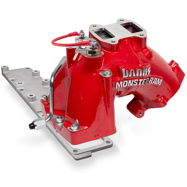 Banks Power 07.5-12 Ram Cab Chassis 6.7L Diesel Monster-Ram Intake System w/Fuel Line - Red - 42806-R