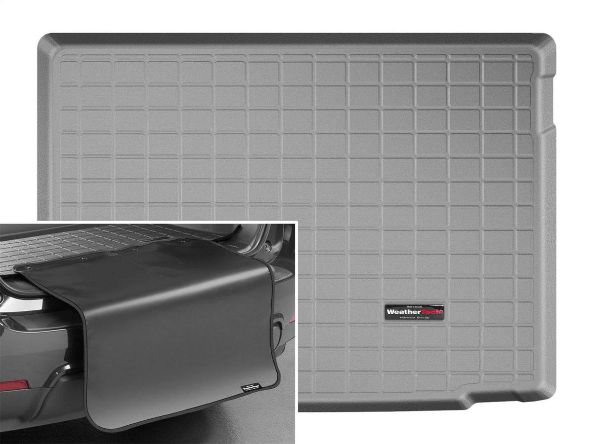 Weathertech - Cargo Liner w/Bumper Protector - Gray Behind 2nd Row Seating 17-19 Cruze - 42929SK
