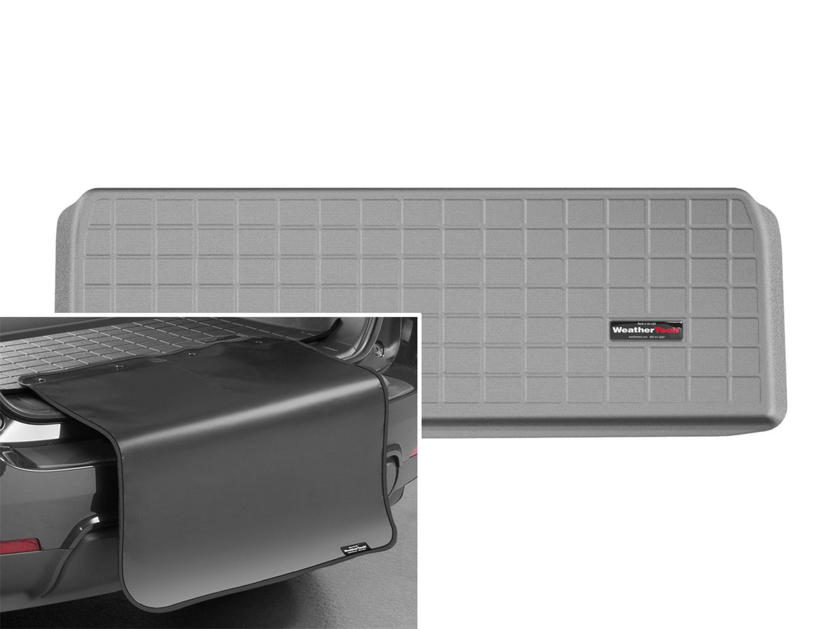 Weathertech - Cargo Liner w/Bumper Protector - Gray Behind 3rd Row Seating 15-21 Sedona - 42957SK
