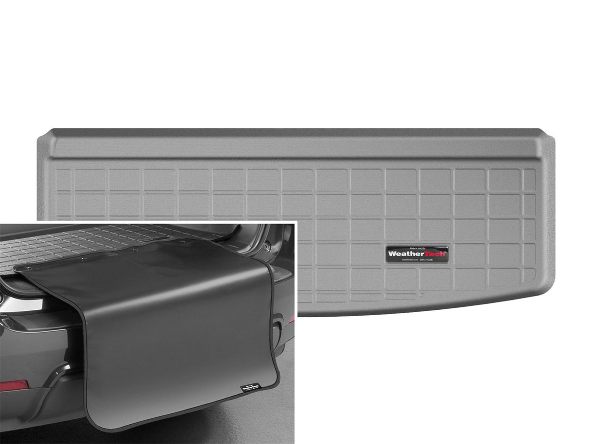 Weathertech - Cargo Liner w/Bumper Protector - Gray Behind 3rd Row Seating 18-24 Tiguan - 42976SK