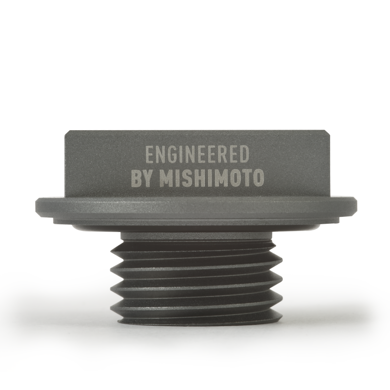 Mishimoto 87-01 Ford Mustang Hoonigan Oil Filler Cap - Silver - MMOFC-MUS1-HOONSL