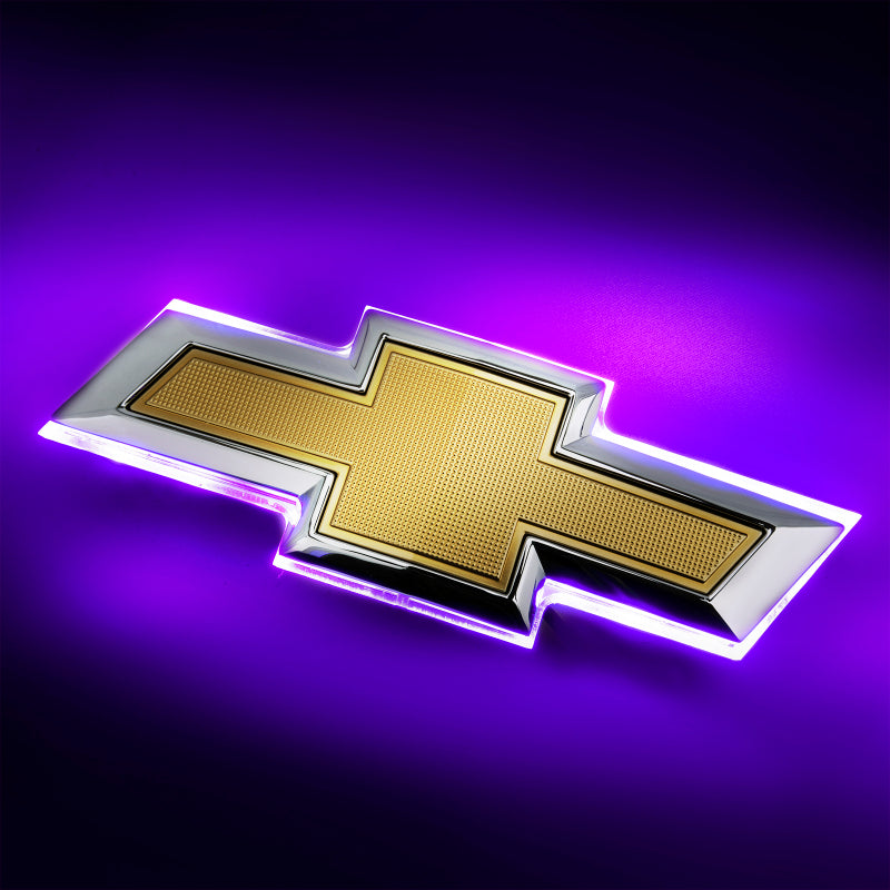 Oracle 16-19 Chevrolet Camaro Illuminated Bowtie - UV/Purple SEE WARRANTY - 3460-007