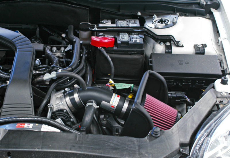 K&N 06-09 Ford Fusion L4-2.3L Typhoon Short Ram Intake - 69-3514TTK for 2006-2012 Ford Fusion - angle view
