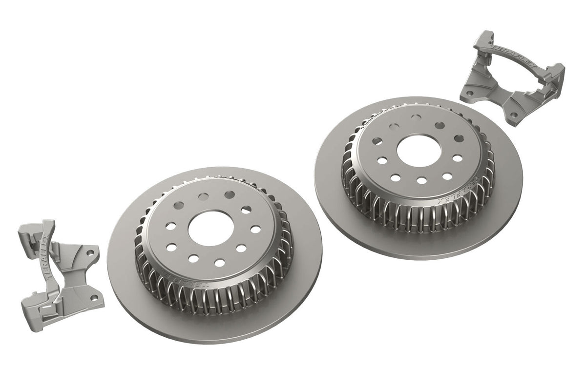 Teraflex JK Rear Big Rotor Kit - Solid - 5-lug