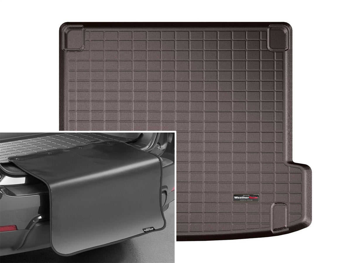 Weathertech - Cargo Liner w/Bumper Protector - Cocoa Behind 2nd Row Seating 20-26 X6 - 431337SK