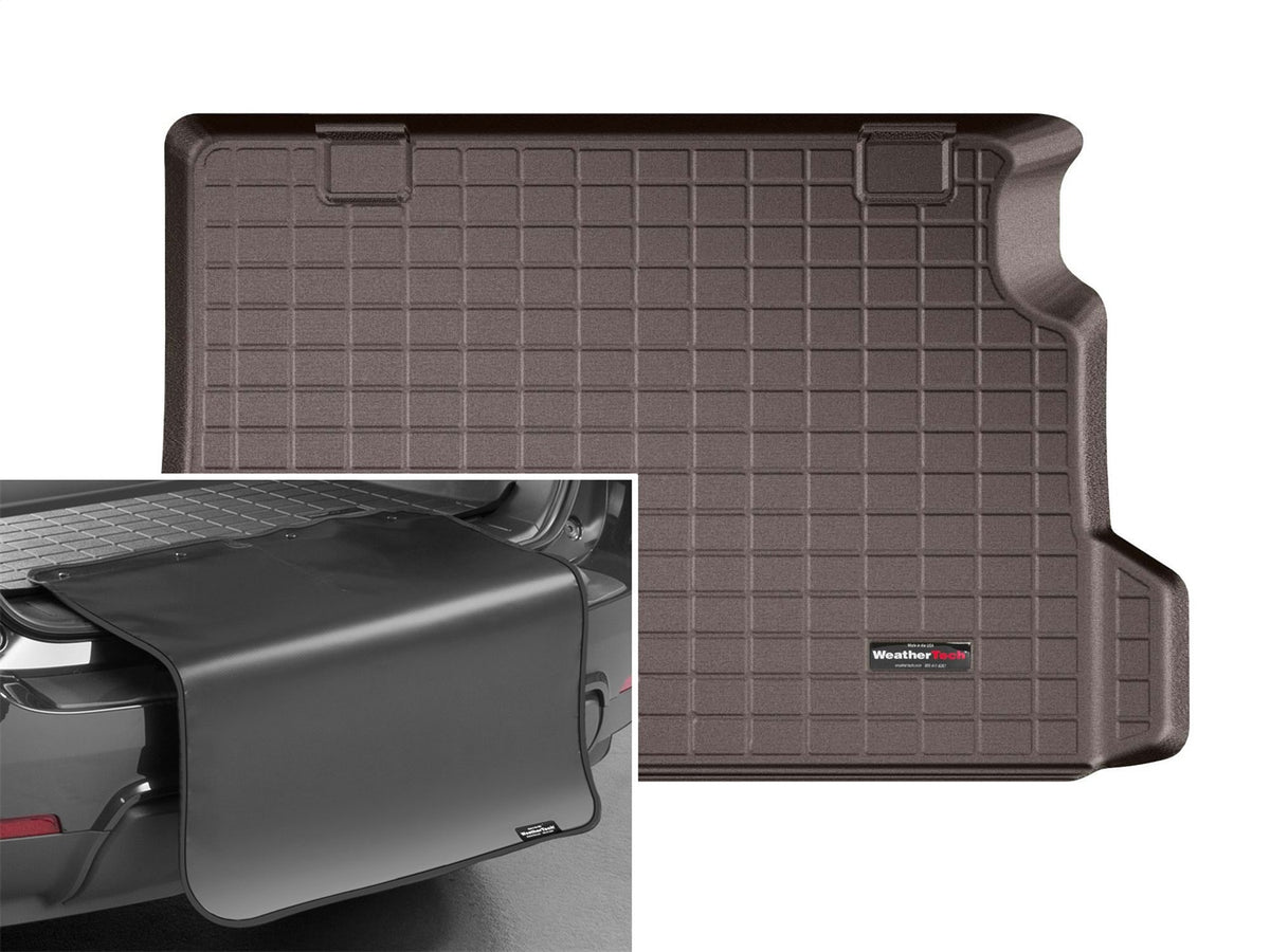 Weathertech - Cargo Liner w/Bumper Protector - Cocoa Behind 2nd Row Seating 20-22 X3 - 431360SK