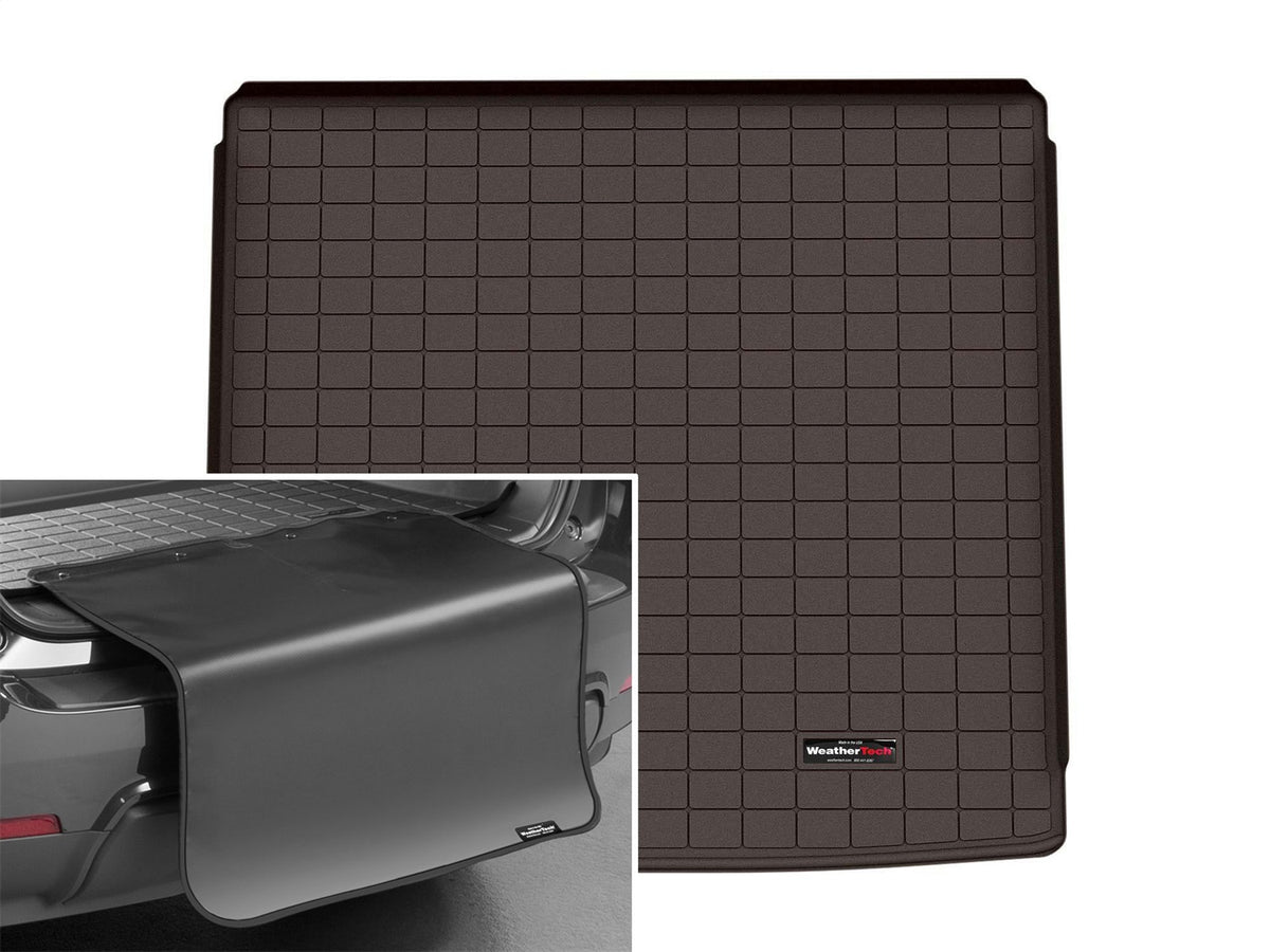 Weathertech - Cargo Liner w/Bumper Protector - Cocoa Behind 2nd Row Seating 22-26 iX - 431541SK