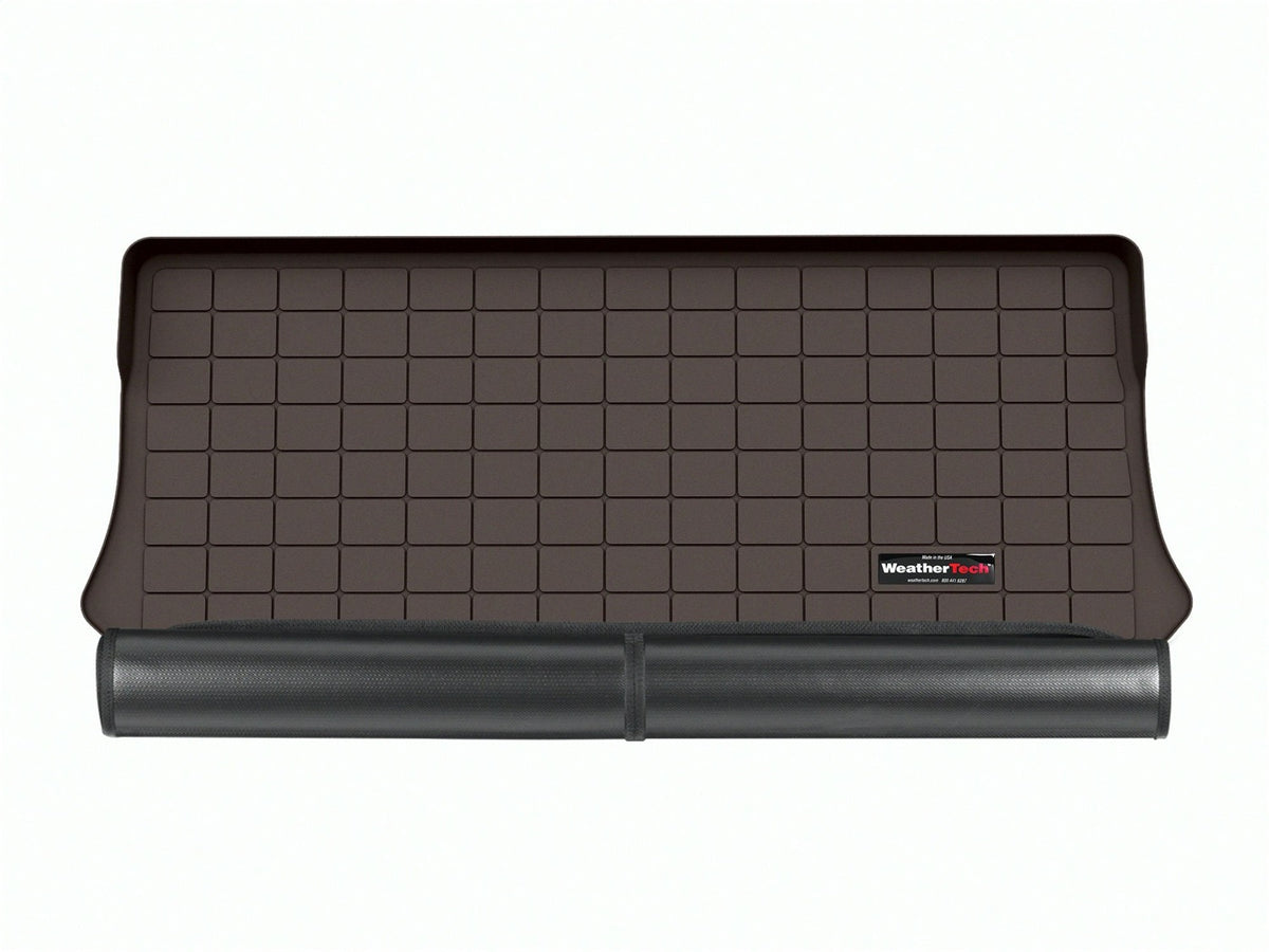 Weathertech - Cargo Liner w/Bumper Protector - Cocoa Behind 3rd Row Seating 23-26 Benz EQS - 431561SK