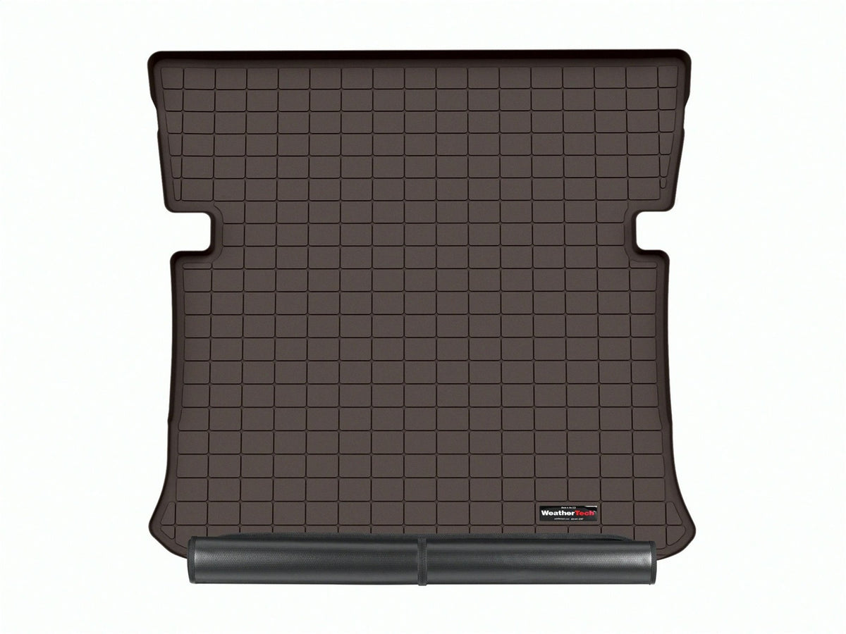 Weathertech - Cargo Liner w/Bumper Protector - Cocoa Behind 2nd Row Seating 23-26 Benz EQS - 431562SK