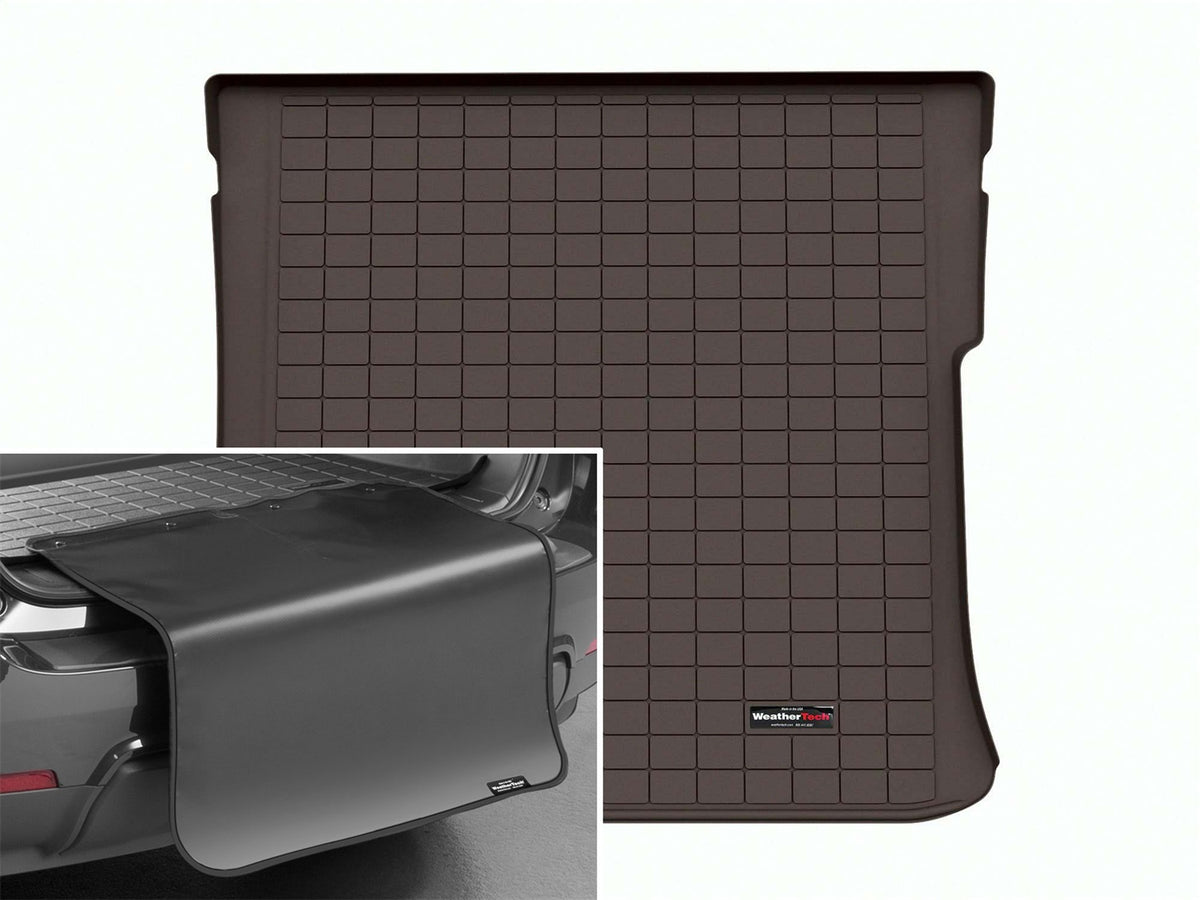 Weathertech - Cargo Liner w/Bumper Protector - Cocoa Behind 2nd Row Seating 23-25 Benz EQS - 431572SK