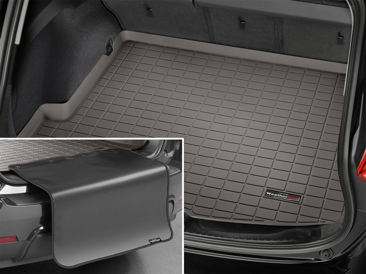 Weathertech - Cargo Liner w/Bumper Protector - Cocoa Behind 2nd Row Seating 25 Expedition / 25 Navigator - 431869SK