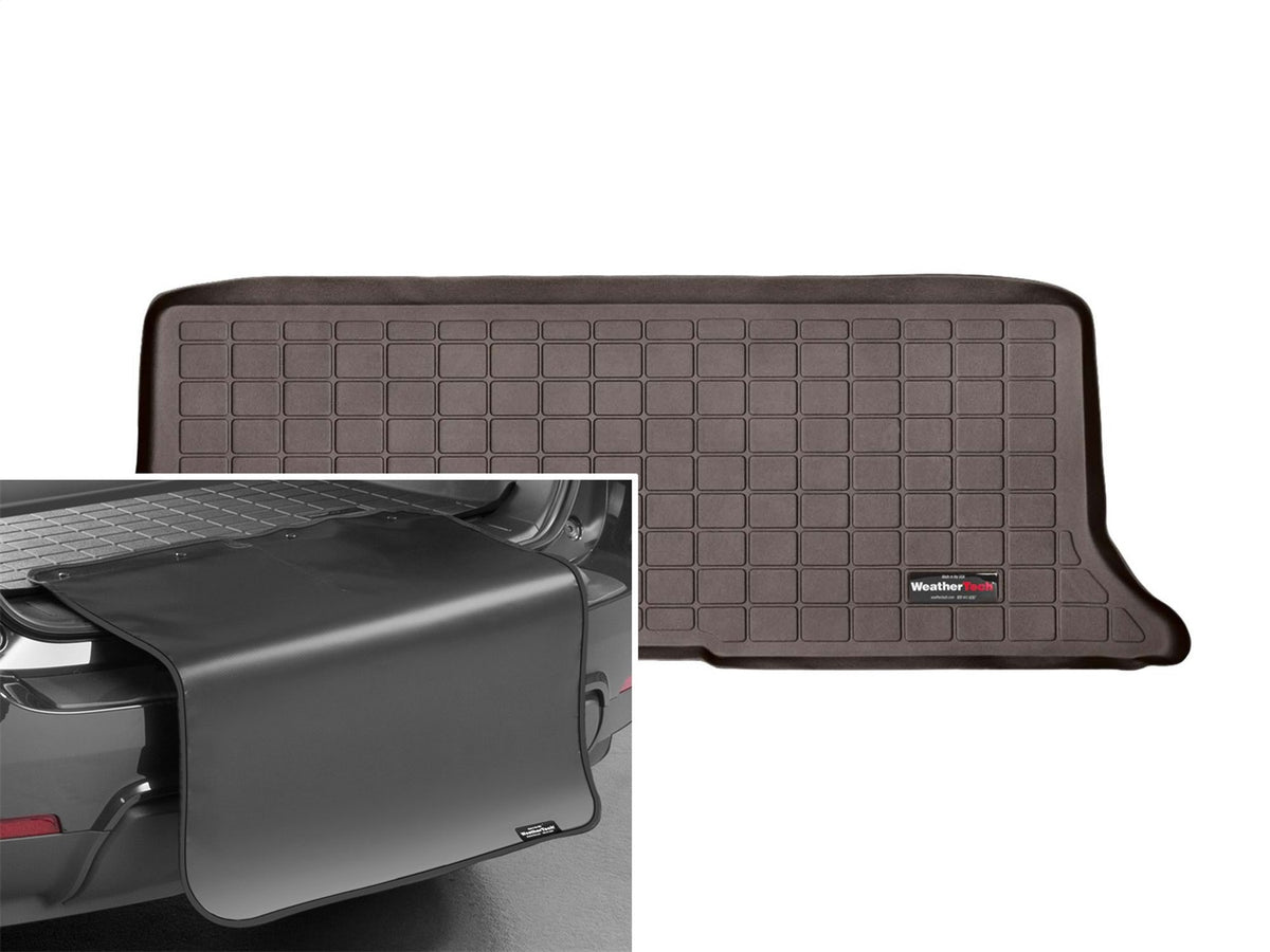 Weathertech - Cargo Liner w/Bumper Protector - Cocoa Behind 3rd Row Seating 03-17 Expedition / 03-17 Navigator - 43223SK