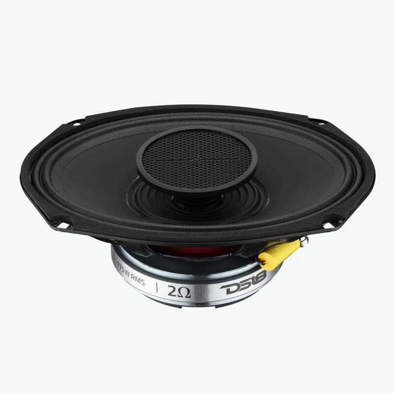 DS18 6x9 175 Watts RMS 2ohm Mid-Range Shallow Grill Included - PRO-HY69.2MSL - side view
