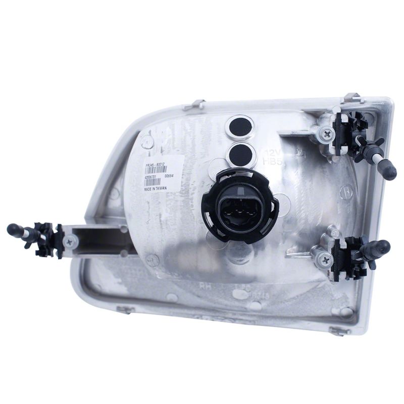 Raxiom 97-03 Ford F-150 G2 Euro Headlights- Chrome Housing (Clear Lens) - T542852