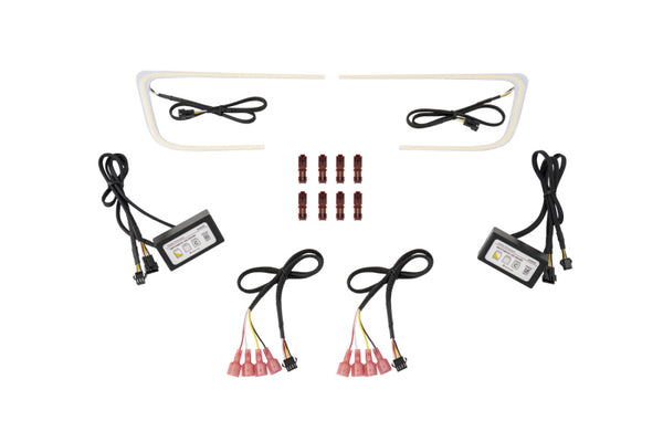 Diode Dynamics 15-21 Subaru WRX/STi C-Light Switchback LED Boards - DD2016 for 2015-2021 Subaru WRX - front view