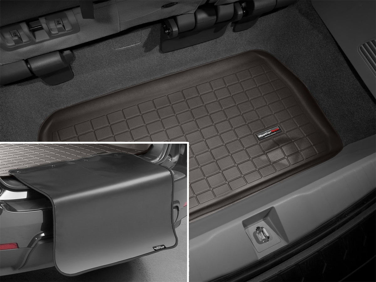 Weathertech - Cargo Liner w/Bumper Protector - Cocoa Behind 3rd Row Seating 11-17 Odyssey - 43475SK