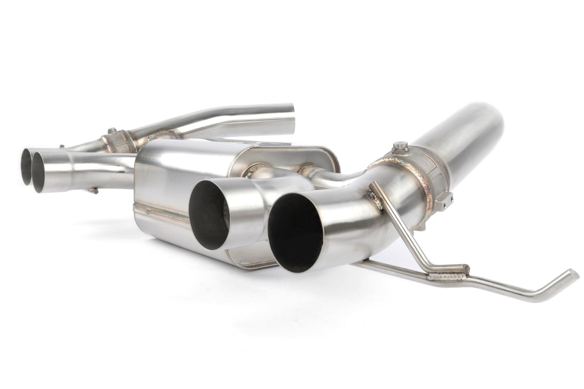 Dinan - Valved Axle-Back Exhaust - 2021-2026 BMW M3/M4 - D660-0093