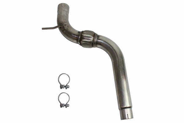 JBA 15-20 Ford Mustang EcoBoost 2.3L 304SS After Cat Down Pipe - 31748SD for 2015-2023 Ford Mustang - front view