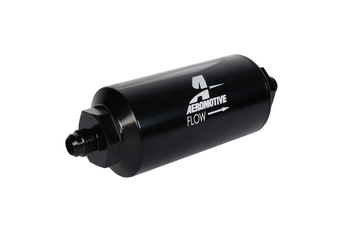 Aeromotive In-Line Filter - (AN-06 Male) 100 Micron Stainless Steel Element - 12349