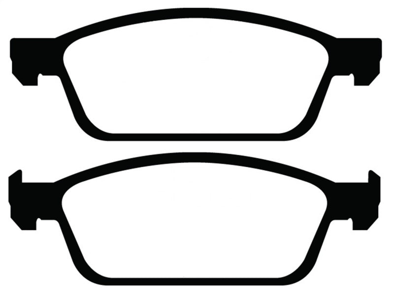 EBC 2013+ Ford Escape 1.6L/2.0L (Incl 4WD) Greenstuff Front Brake Pads - DP63008