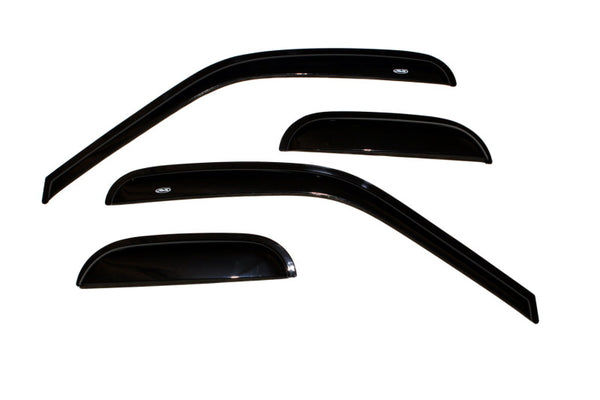 AVS 97-03 Ford F-150 Supercab Ventvisor Outside Mount Window Deflectors 4pc - Smoke - 94808 for 1997-2004 Ford F 150 - front 