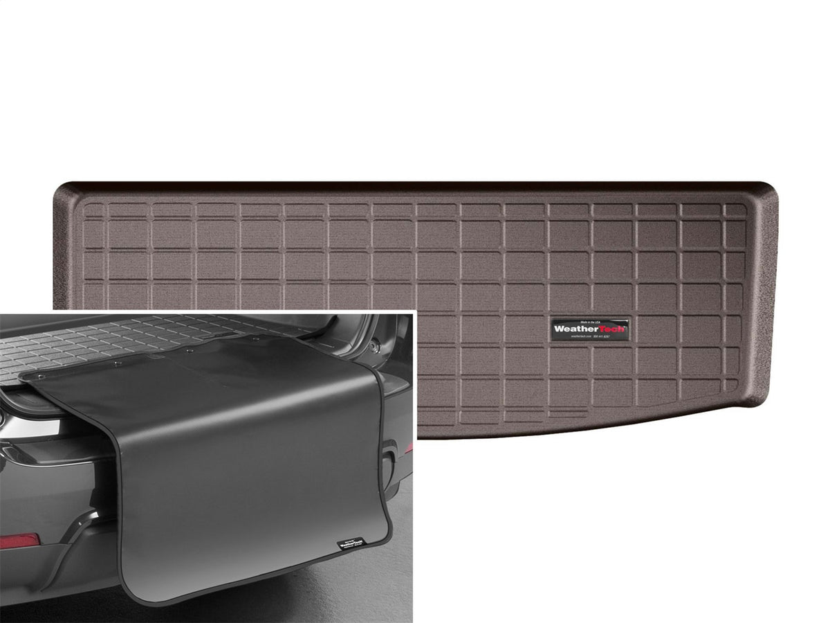 Weathertech - Cargo Liner w/Bumper Protector - Cocoa Behind 3rd Row Seating 20-25 XT6 / 17-23 Acadia - 43925SK