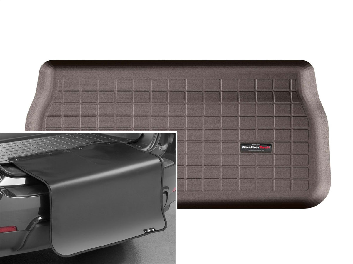 Weathertech - Cargo Liner w/Bumper Protector - Cocoa Behind 3rd Row Seating 17-26 Pacifica / 20-25 Voyager - 43950SK