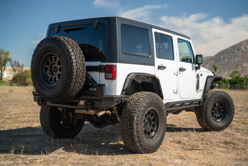 DV8 Offroad 07-18 Jeep Wrangler JK Rear Inner Fender - Satin Black - INFEND-10RB