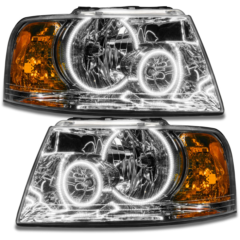 Oracle 03-06 Ford Expedition SMD HL - Chrome - White SEE WARRANTY - 7153-001