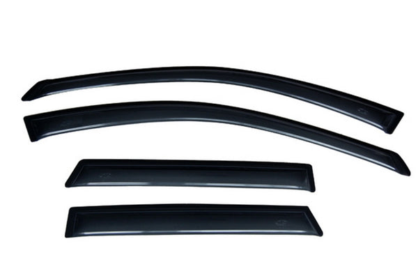 AVS 03-07 Nissan Murano Ventvisor Outside Mount Window Deflectors 4pc - Smoke - 94921 for 2003-2007 Nissan Murano - front vie