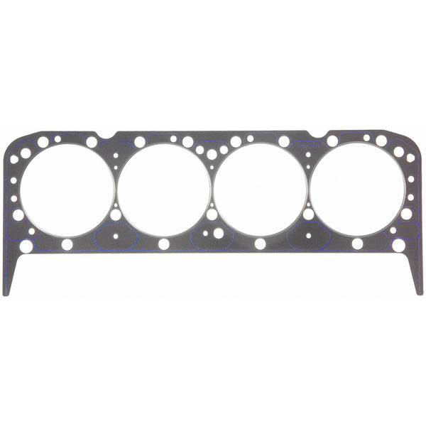 Fel-Pro 1045 Stainless steel core laminate Engine Cylinder Head Gasket - front view