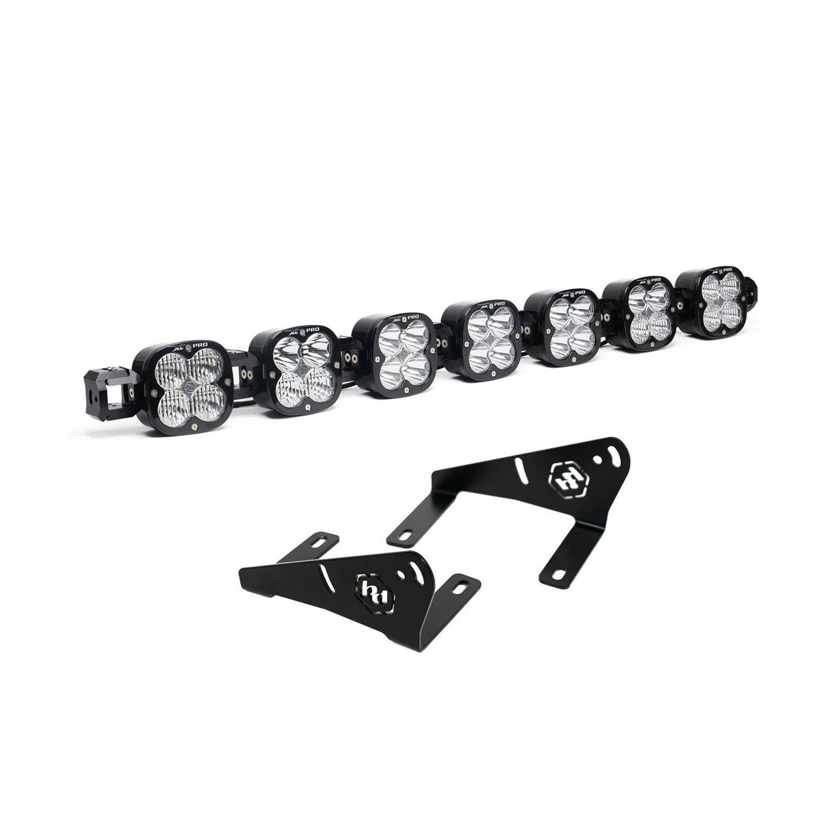 Baja Designs 22-26 Polaris RZR Pro R 7 XL Linkable Roof Bar Kit - 448094