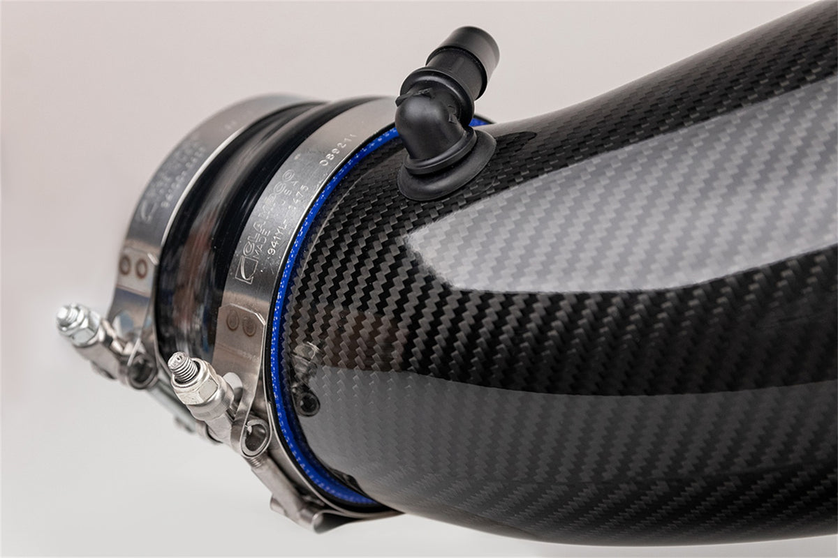 Corsa 19-21 Dodge Challenger SRT/Hellcat/Redeye/Demon Carbon Fiber Air Intake w/ MaxFlow 5 Oil Filt. - 44004