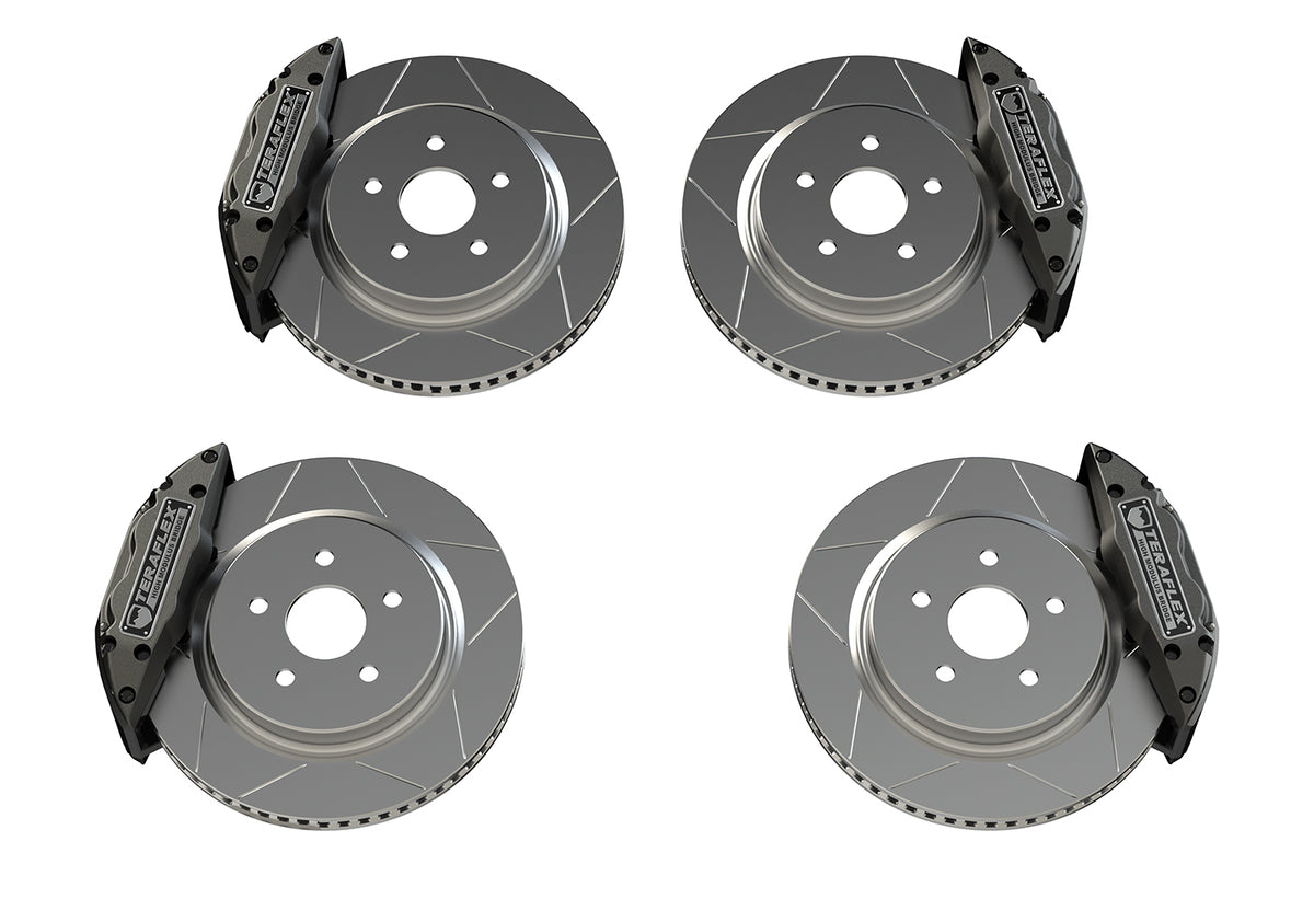 Teraflex Delta Brake System - Front & Rear (5x5”)