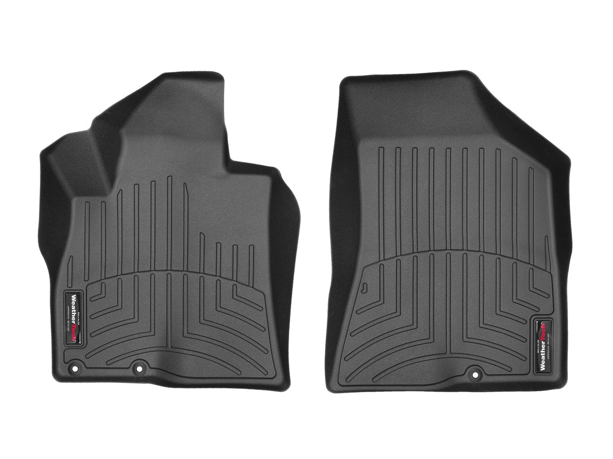 Weathertech - FloorLiner™ DigitalFit® - Black Front 09 Santa Fe - 4410761-440962