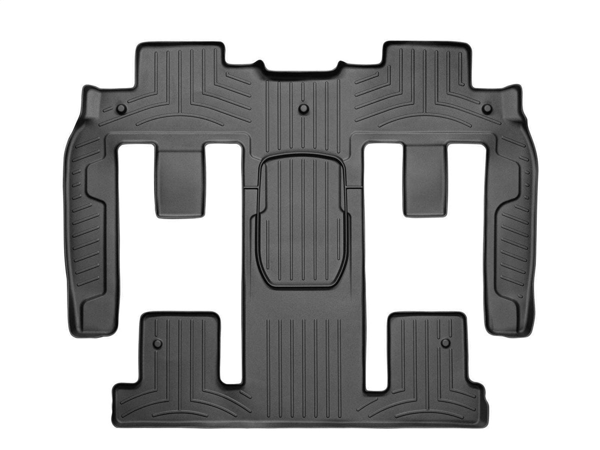 Weathertech - FloorLiner™ DigitalFit® - Black Rear and Third Row - 441114-1-2