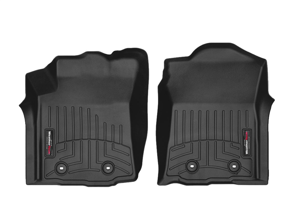 Weathertech - FloorLiner™ DigitalFit® - Black Front 18-23 Tacoma - 4413011-448722