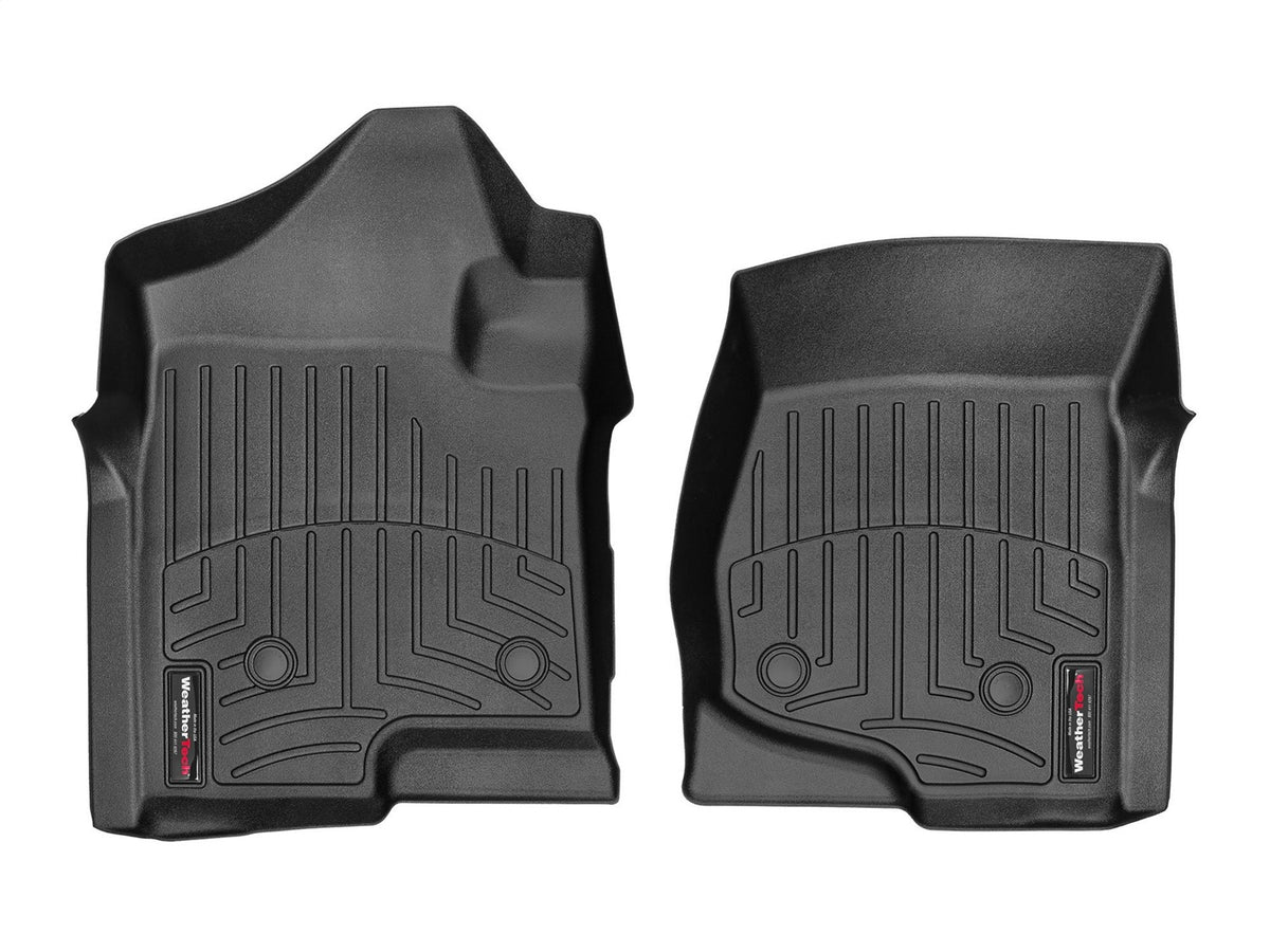 Weathertech - FloorLiner™ DigitalFit® - Black Front - 4413061-440660