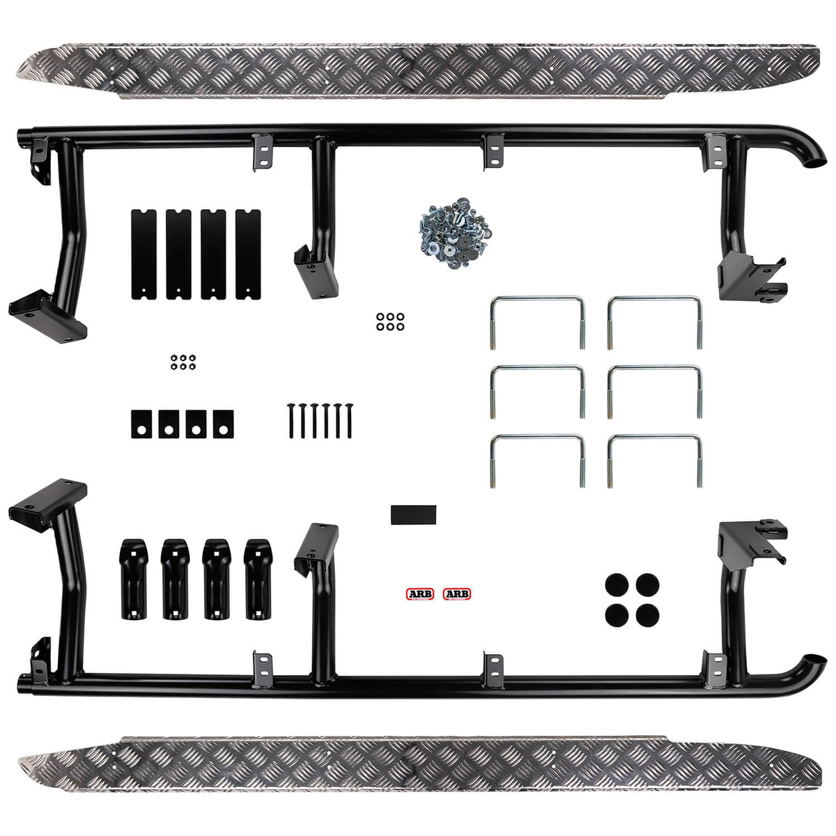 ARB Deluxe Side Rails Rear 100 Ifs Not Lexus - 4413260